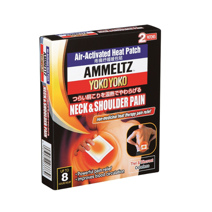 AMMELTZ YOKO YOKO ADHESIVE HEAT PATCH 2,S (NECK AND SHOULDER PAIN)