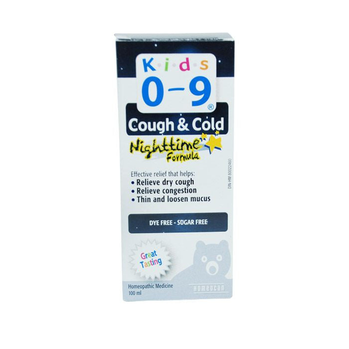 KIDS 0-9 COUGH&COLD NIGHT TIME