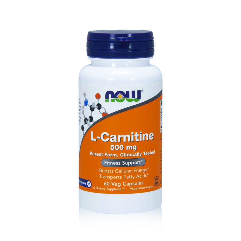NOW L-CARNITINE 500MG 60CAP