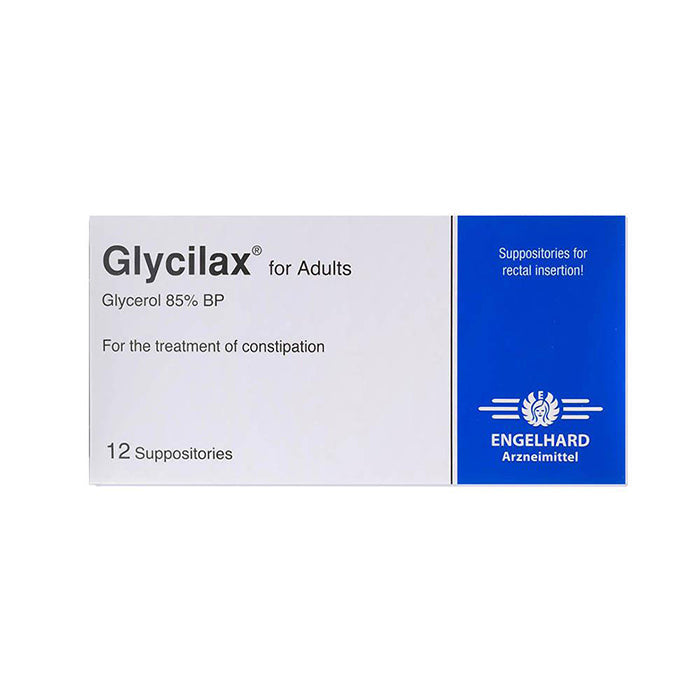 GLYCILAX ADULT SUPPOSITORIES 12,S