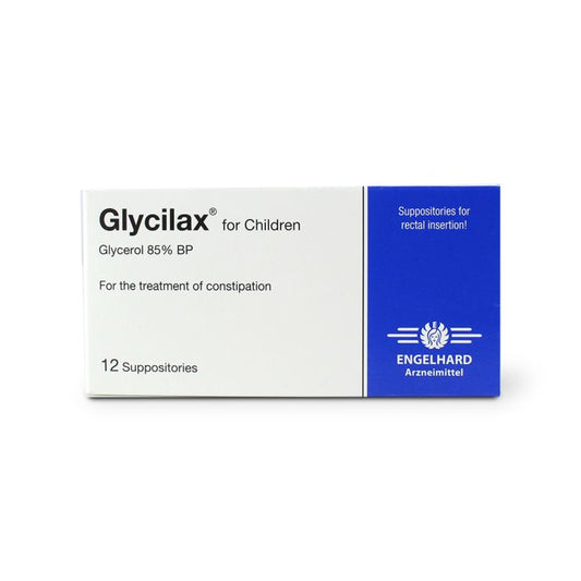 GLYCILAX CHILD SUPPOSITORIES 12,S