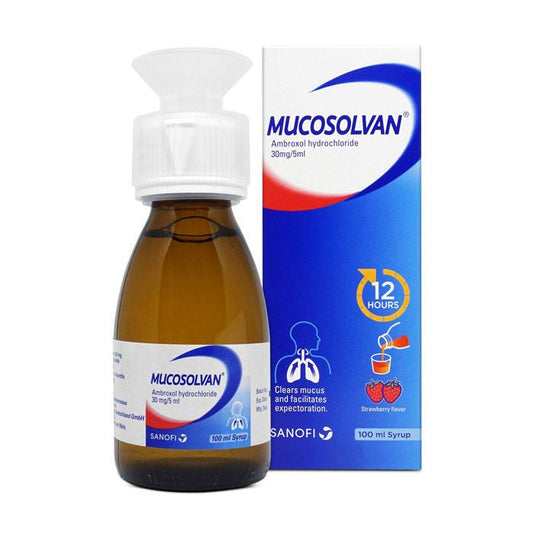 MUCOSOLVAN 30MG/5ML SYRUP 100ML