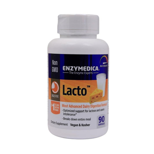 ENZYMEDICA LACTO - 90 CAPS