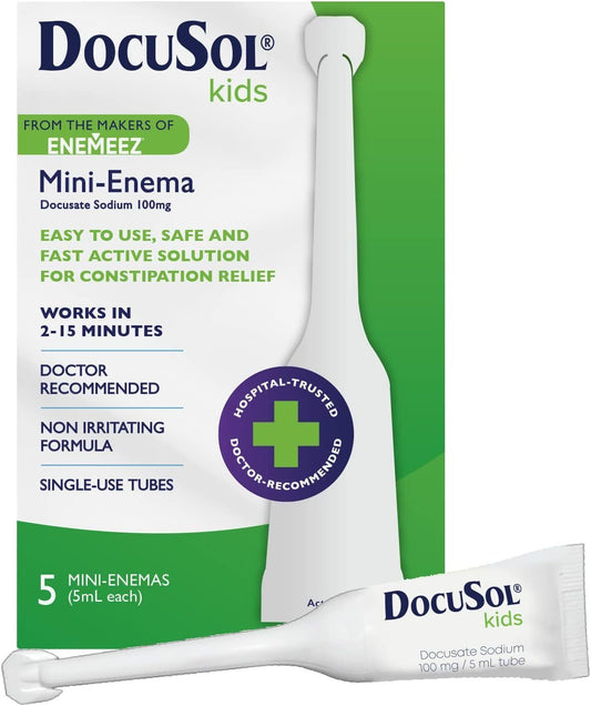 ENEMEEZ KIDS MINI ENEMA 100MG/5ML 5,S