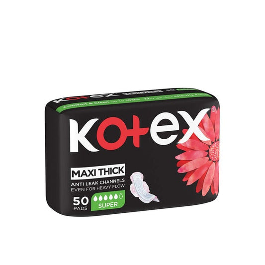 KOTEX 1076 MAXI SLIM SUPER WINGS COCO 50'S