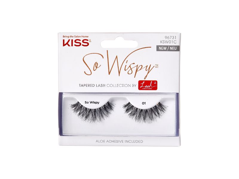 KISS SO WISPY TAPERED LASH COLLECTION KSW01C