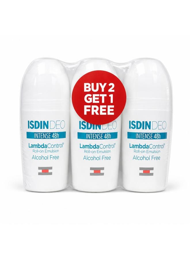 ISDIN 3216 DEO ALCOHOL-FREE ROLL ON PROMO 2+1