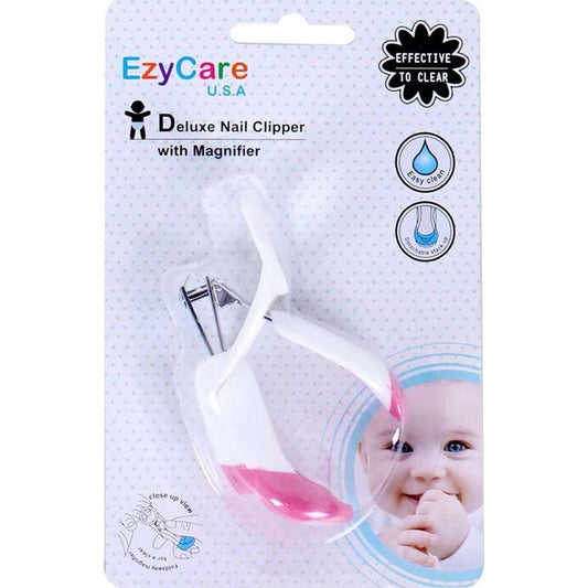 EZYCARE NAIL CLIPPER W/MAGNIFIERE (11802)