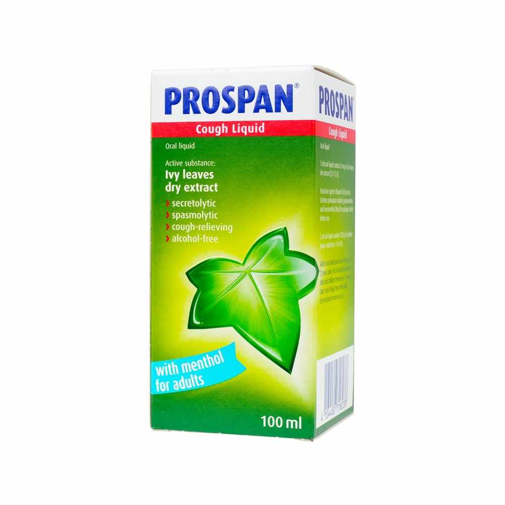 PROSPAN COUGH MENTHOL SYRUP 100ML