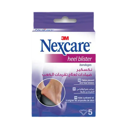 NEXCARE HEEL BLISTER PLASTER 45MMX70MM 5/PACK 61063
