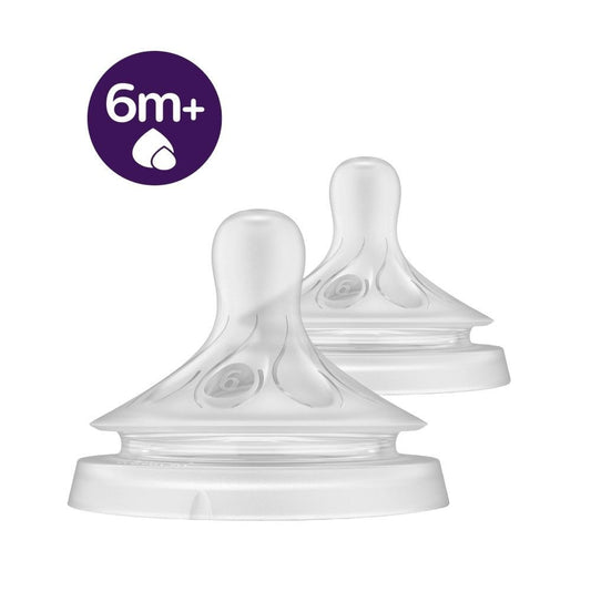 PHILIPIS AVENT SCY966/02 NATURAL 3.0 FEEDING TEATS THICK FEEDS X2