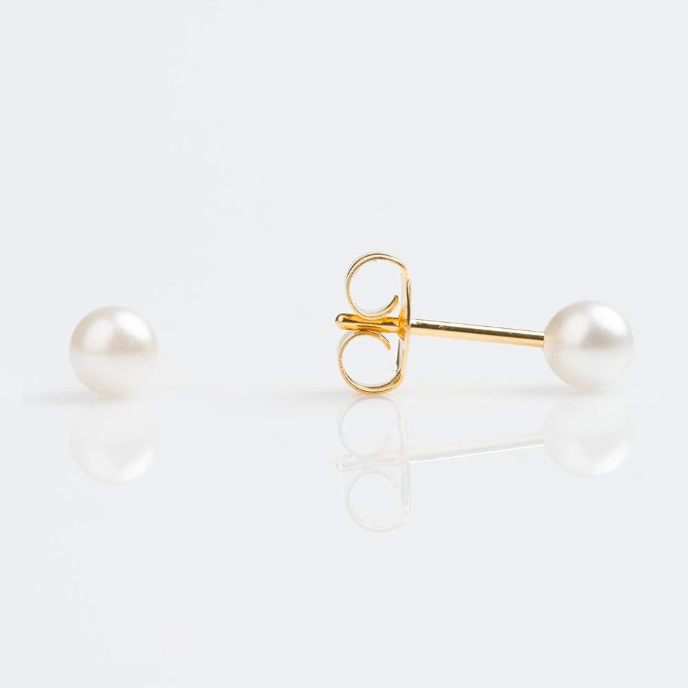 STUDEX 7531-0673-SP 3MM WHITE PEARL GOLD PLATED