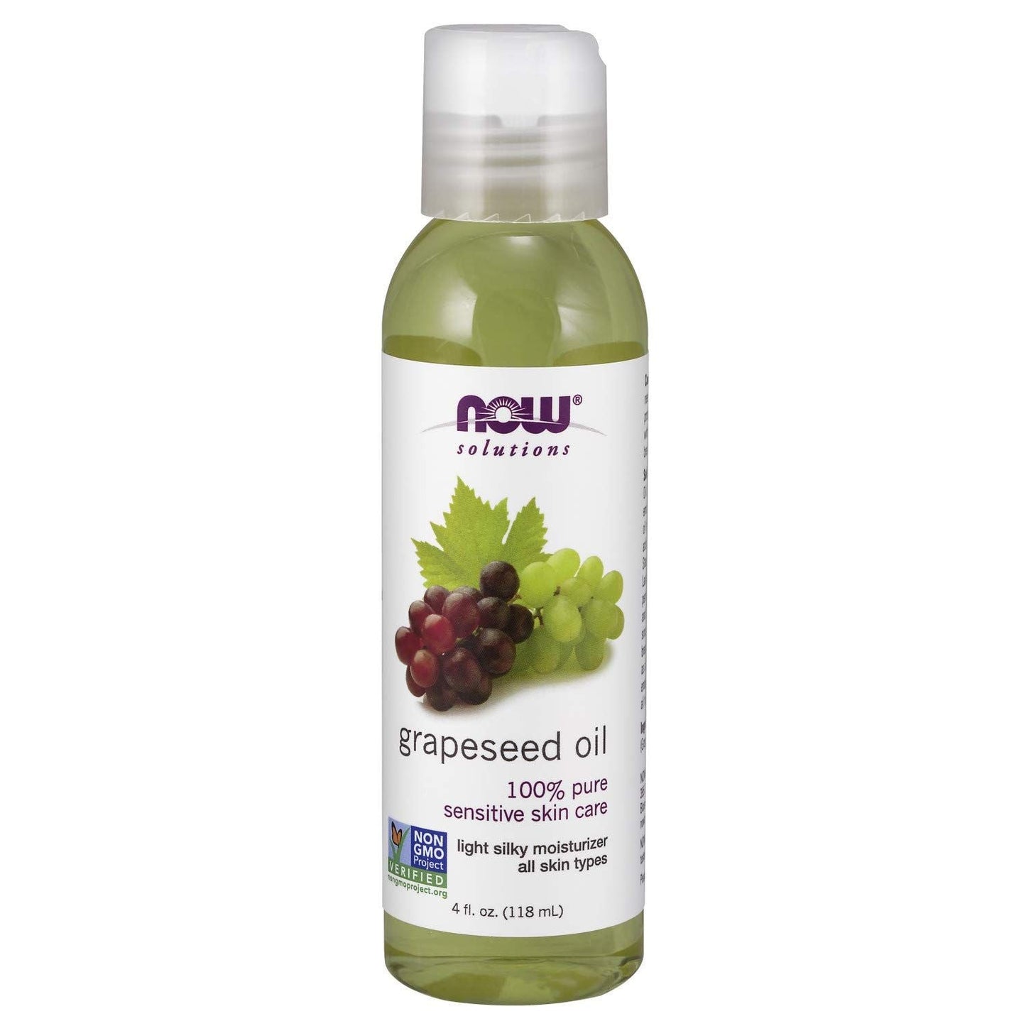 NOW GRAPE SEED OIL 100% PURE 118ML