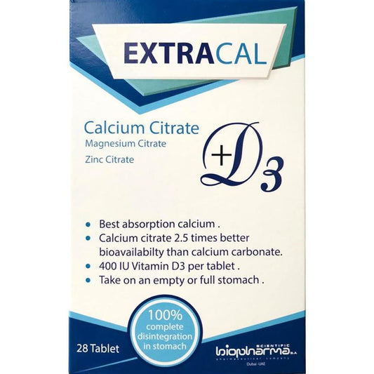 EXTRACAL TAB 28'S