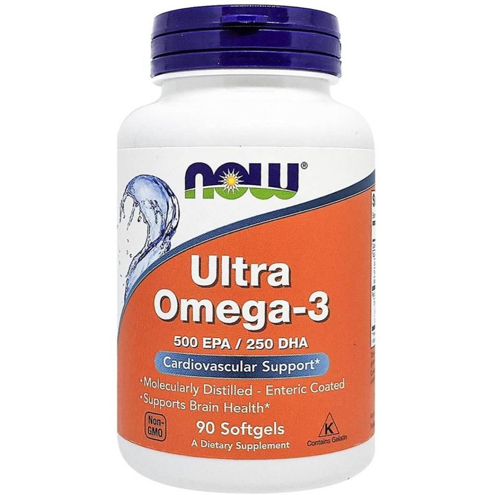 NOW ULTRA OMEGA 3 FISH OIL 90 SGELS