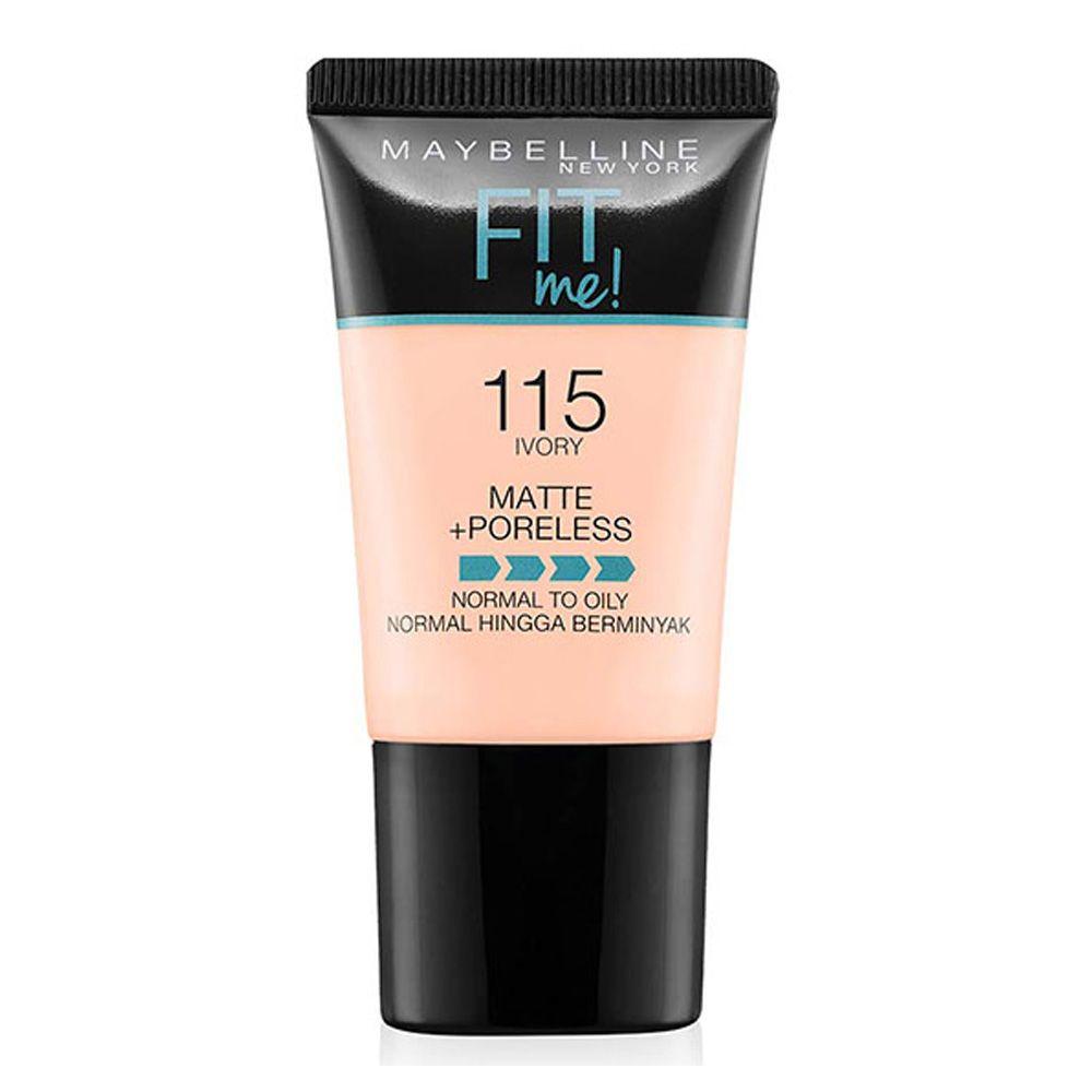 MAYBELLINE FIT ME MATTEPORELESS 120 CLAS IVORY