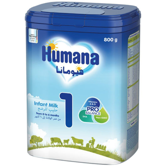 HUMANA BABY MILK 1 800G