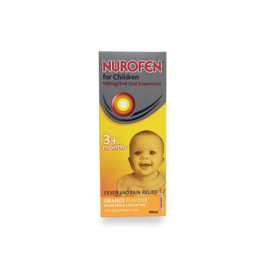 NUROFEN 100MG/5ML SUSPENSION 100ML