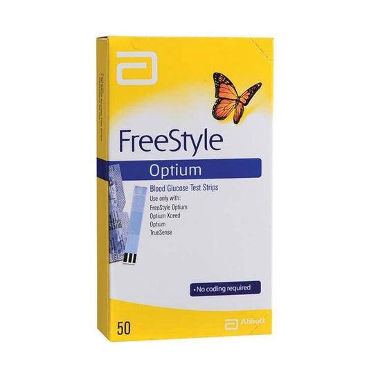 FREESTYLE OPTIUM STRIPS 50'S