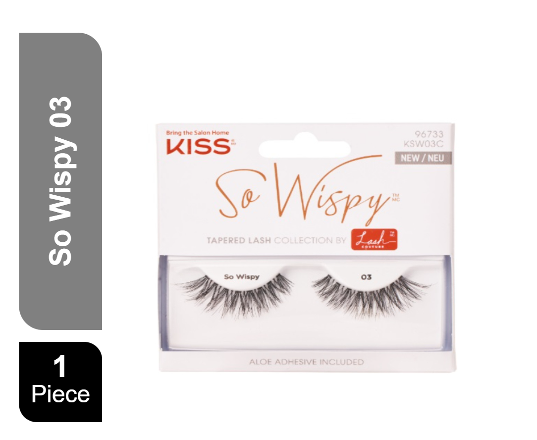 KISS SO WISPY TAPERED LASH COLLECTION KSW03C