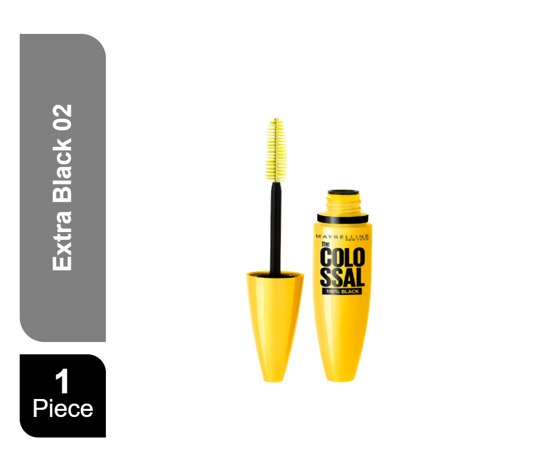 MAYBELLINE 9847 MASC. VOL EXP COLOSSAL 100% BLK LS