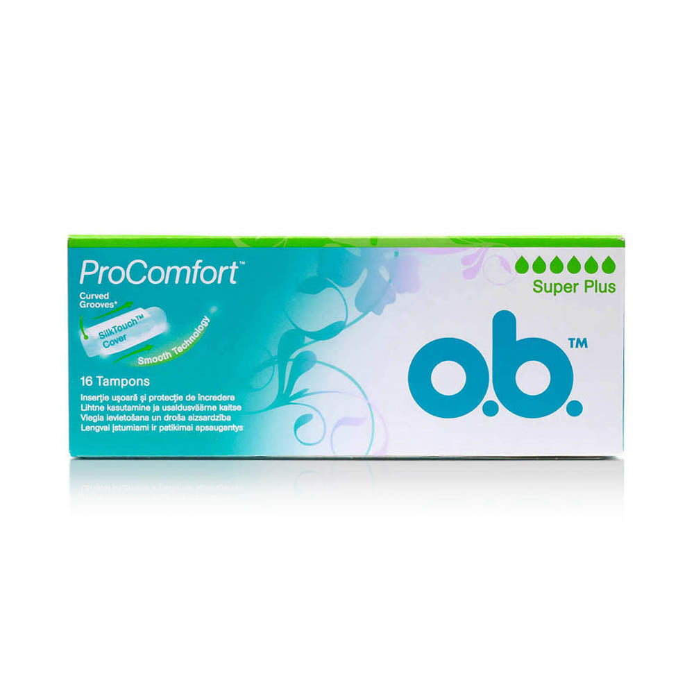 Carefree (7830) O.B. Super plus tampons 16pcs