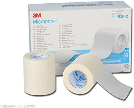 3M MICROPORE SURGICAL TAPE(1530-2) 6/BOX