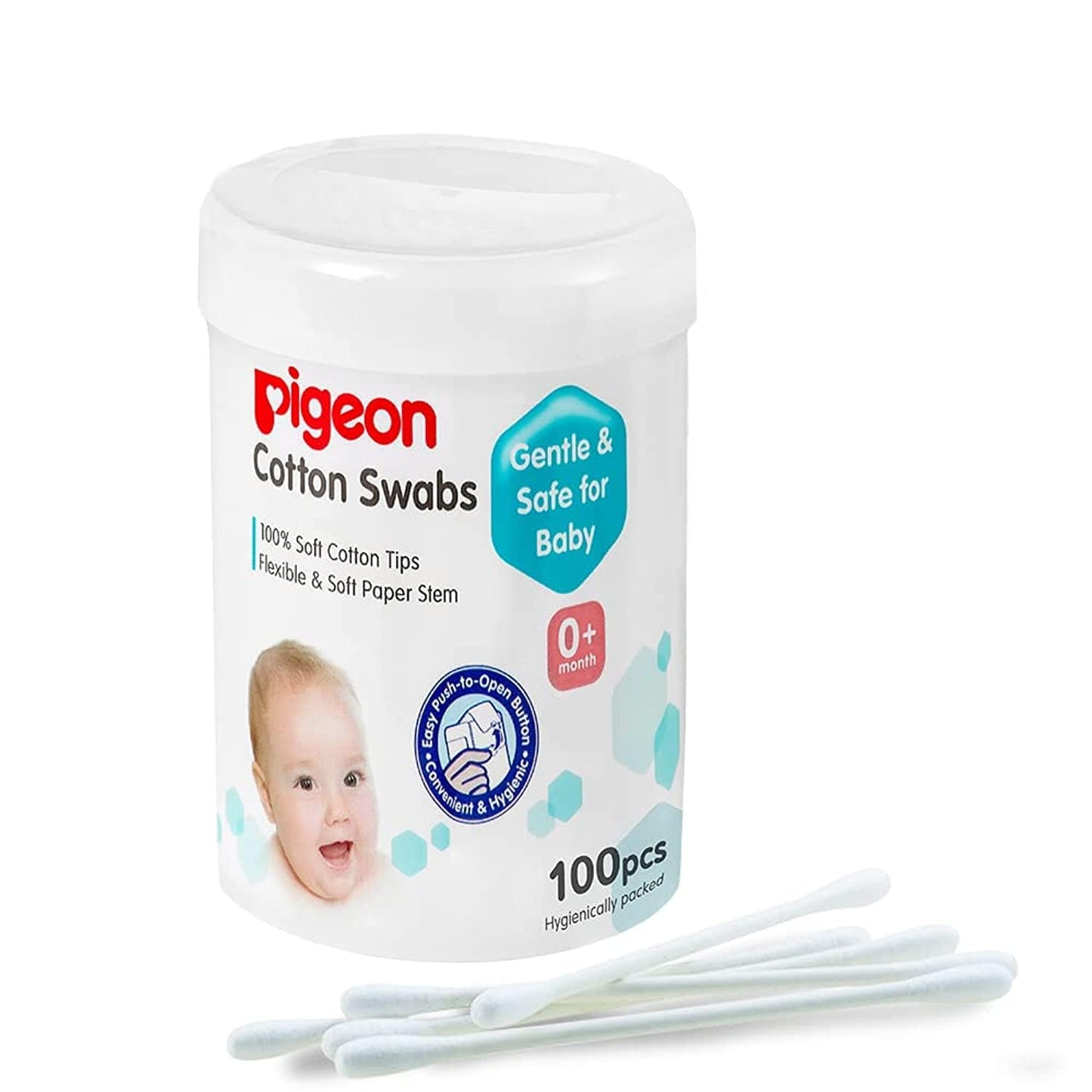 PIGEON COTTON SWABS 10872