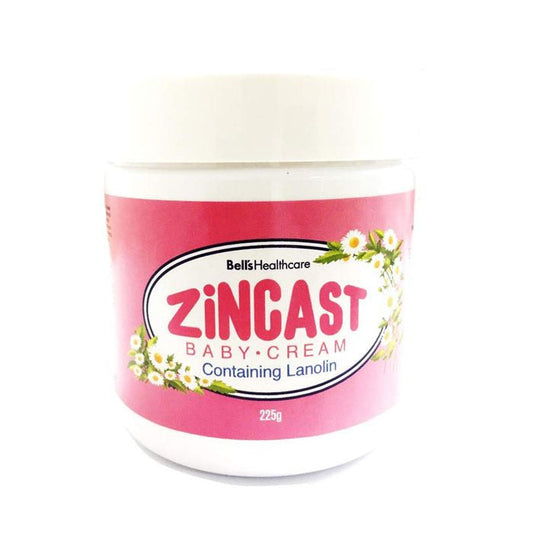BELLS ZINCAST BABY CREAM 225GM JAR