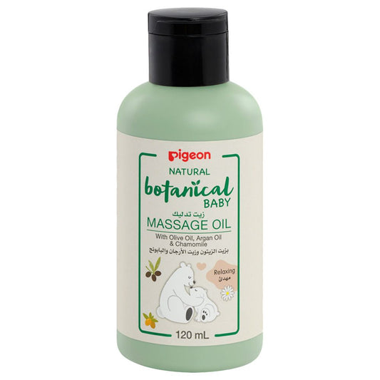PIGEON NATURAL BOTANICAL BABY MASSAGE OIL 120ML 79384