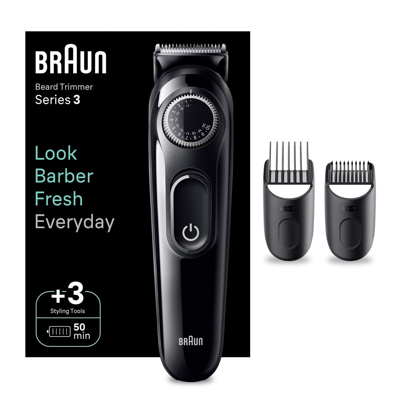 BRAUN BEARD TRIMMER BT3410