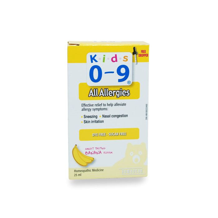 KIDS 0-9 ALL ALLERGIES 25ML
