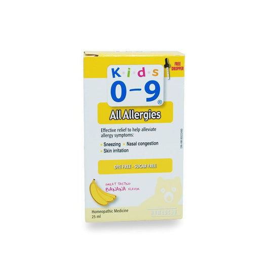 KIDS 0-9 ALL ALLERGIES 25ML