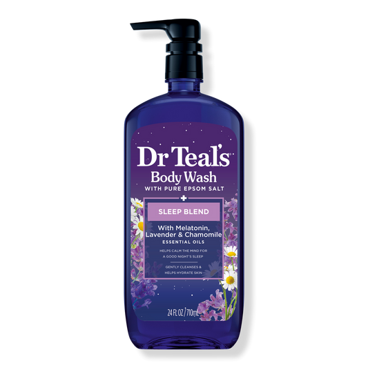 DR TEAL'S 2143 BODY WASH WITH SPSOM SALT SLEEP BLEND WITH MELATONIN 710ML