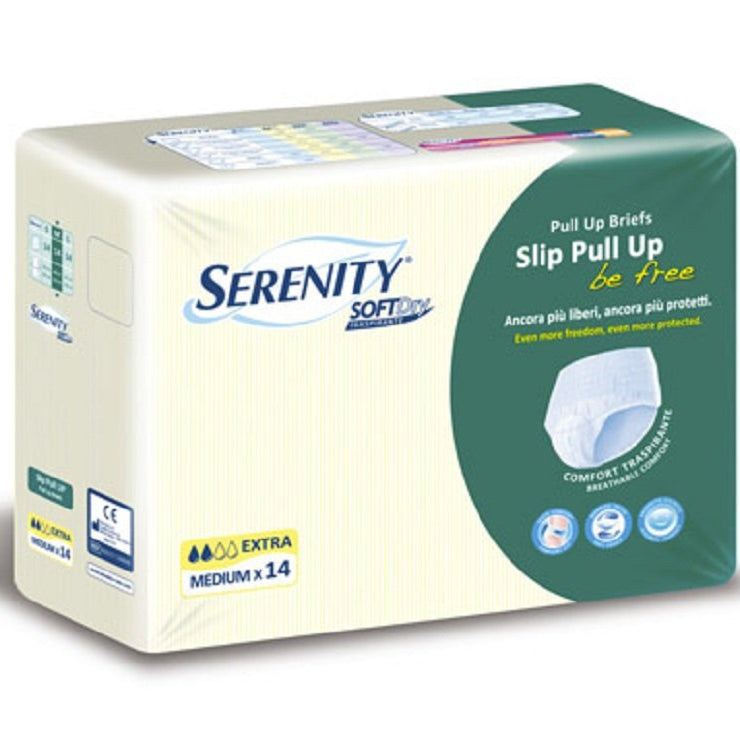 3721000 SOFT DRY PULL-UP BRIEFS(EXTRA)SMALL-14'S