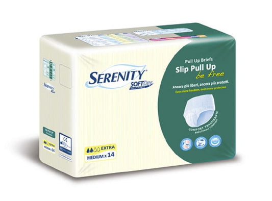 3721000 SOFT DRY PULL-UP BRIEFS(EXTRA)SMALL-14'S