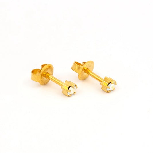 STUDEX PR-L115Y-STX LARGE TIFFANY AB CRYSTAL G/P