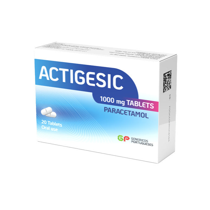 ACTIGESIC 1000MG TAB 20'S