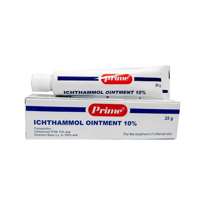 PRIME ICHTHAMMOL OINTMENT 10% 25G