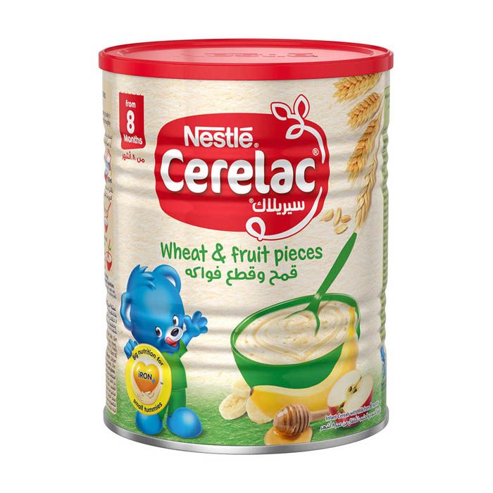 CERELAC WHEAT & FRUIT PIECES 400G
