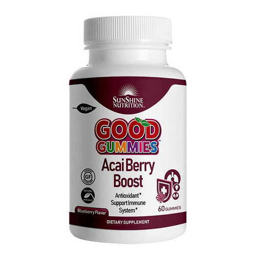 SUNSHINE GOOD GUMMIES ACAI BERRY BOOST GUMMIES 60S