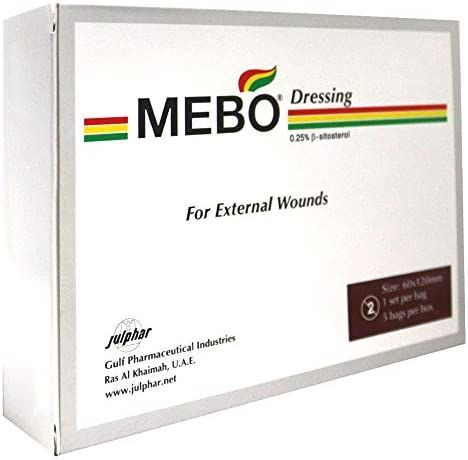 MEBO WOUND DRESSING 5 Patches (100x100mm)