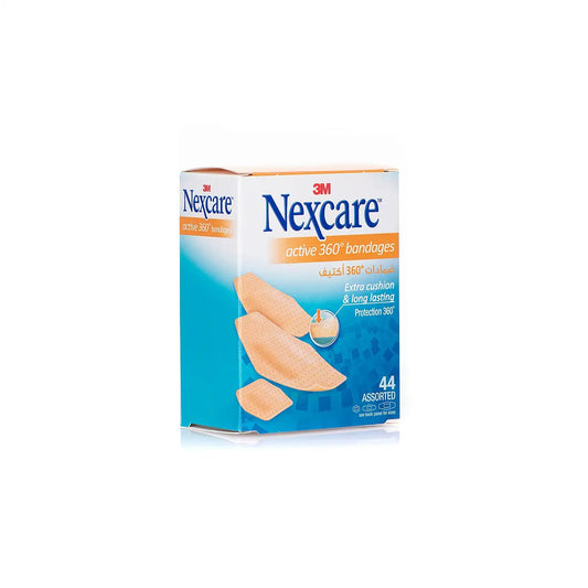 NEXCARE ACTIVE 360BAND ASORT 44/PACK