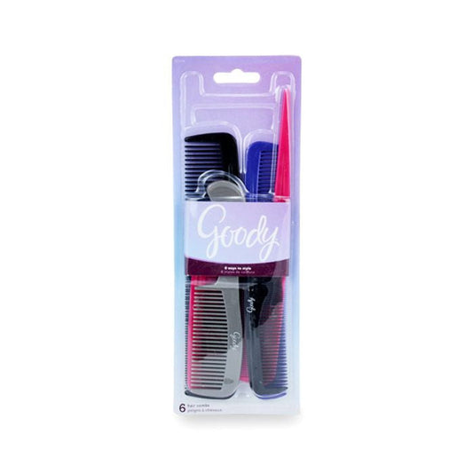 GOODY FAMILY PACK COMBS 6CT 1942208/3000531