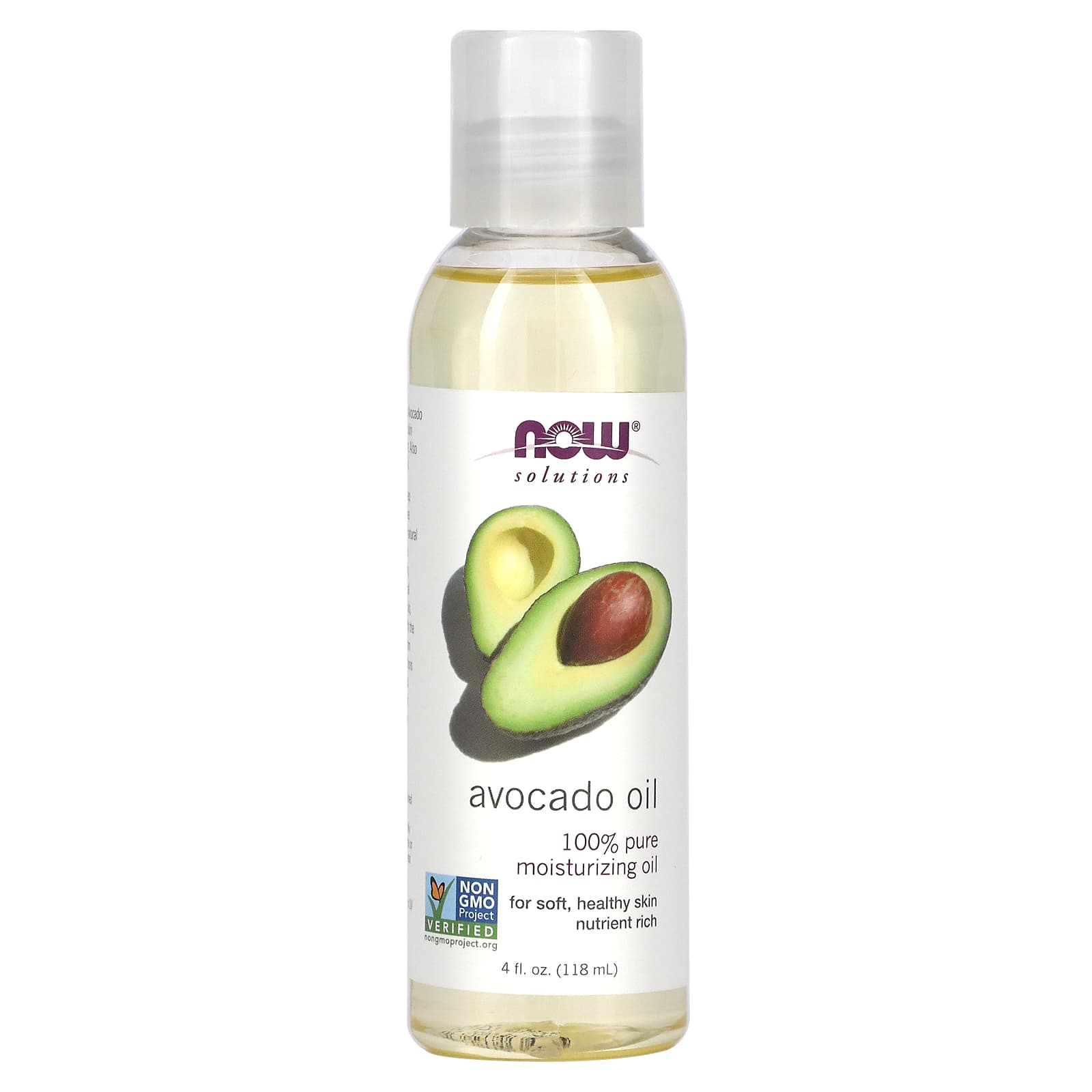 NOW AVOCADO OIL 100% PURE 118ML