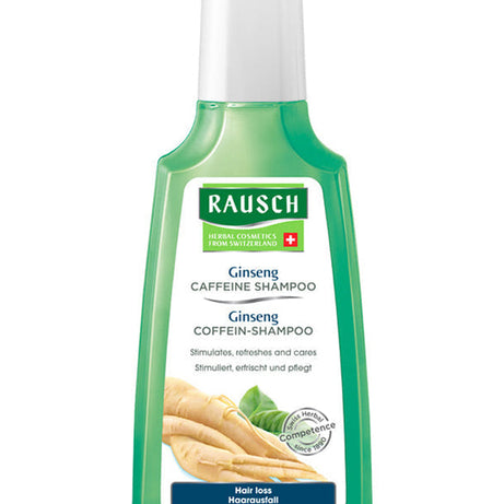 RAUSCH GINSENG & CAFFEINE SHAMPOO 200ML (NEW)