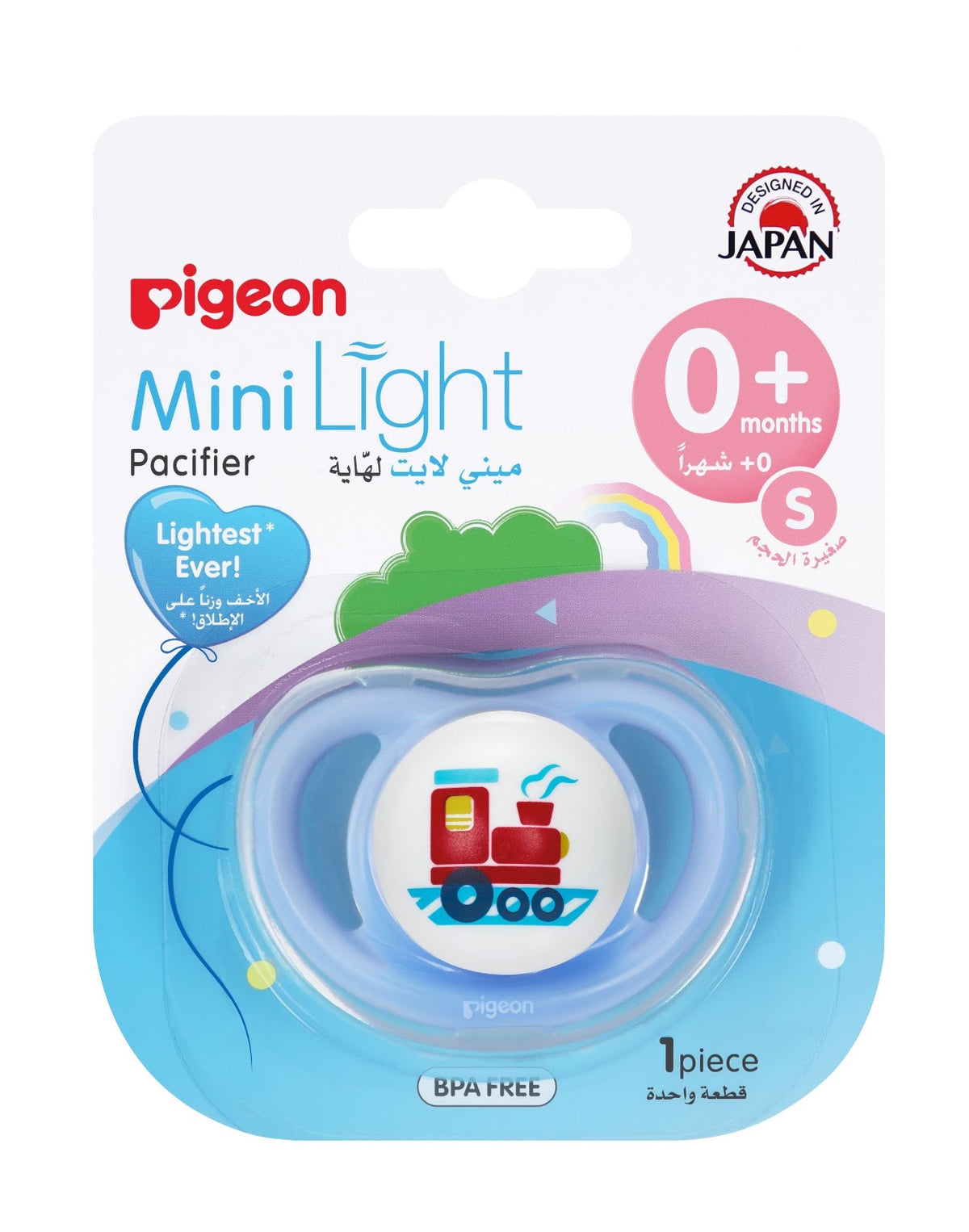 PIGEON MINI LIGHT PACIFIER 0+ 78459