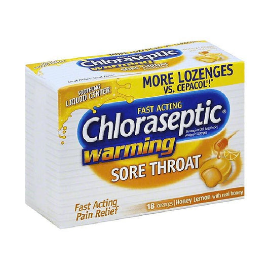 CHLORASEPTIC HONEY LEMON WARMING SORE THROAT 177ML