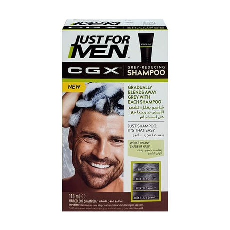 JFM CONTROL GX GREY-REDUCING SHAMPOO 118ML