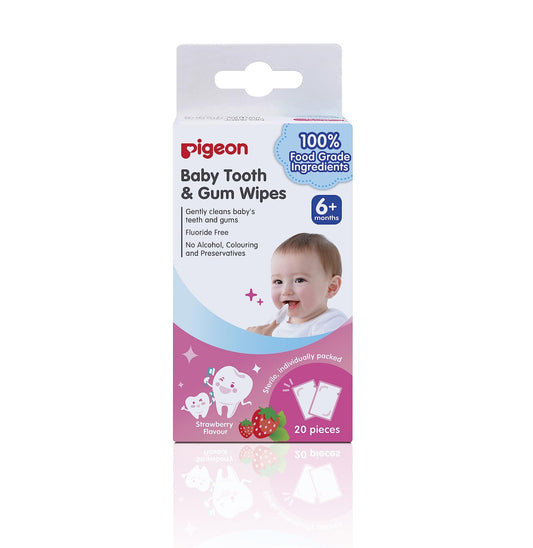 PIGEON 78291 BABY TOOTH& GUM STRAWBERRY FLAVOUR